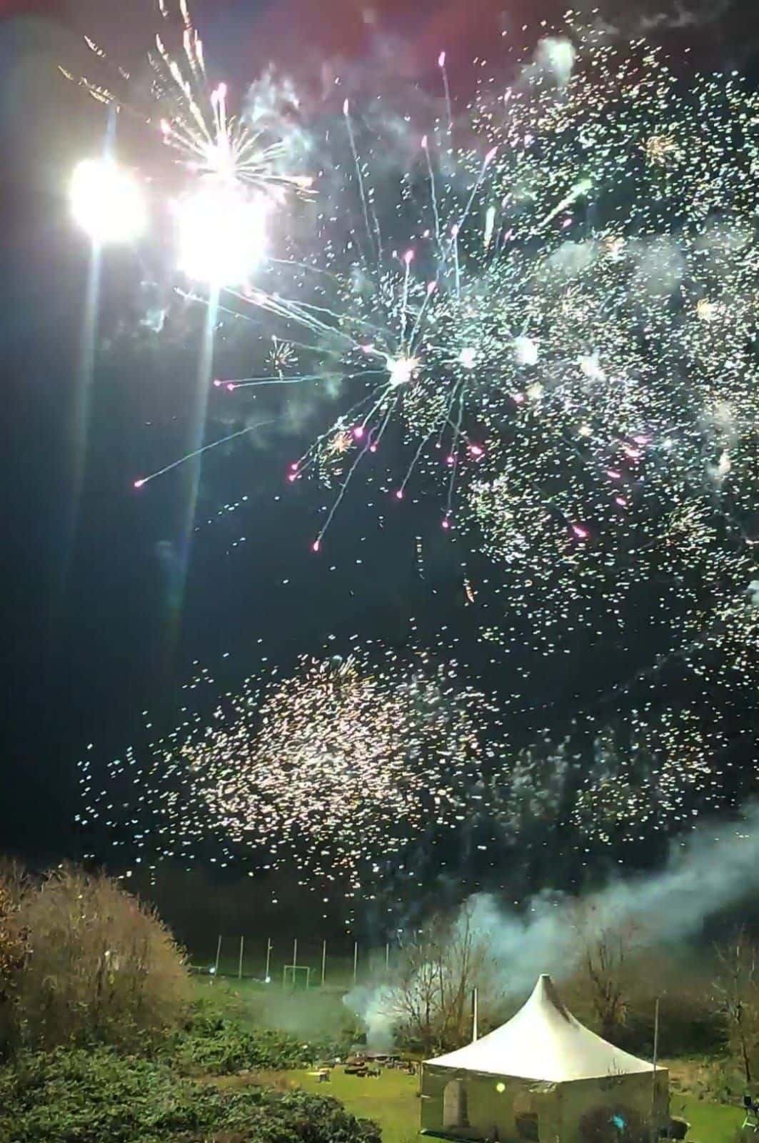 Feuerwerk Hintergrund